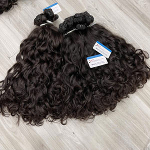 [2026] Top 1 Lots de Cheveux Naturels Ondulés, Trame Naturelle Brun, Obtenez le Meilleur Prix, Cheveux Vierges Super Double Drawn, Donneur Unique - Product Image 5