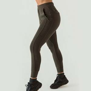 Pantalon de jogging pour femme, taille mi-haute, fermeture élastique, décontracté, respirant, coupe crayon - Tailles XS à XL - Product Image 3