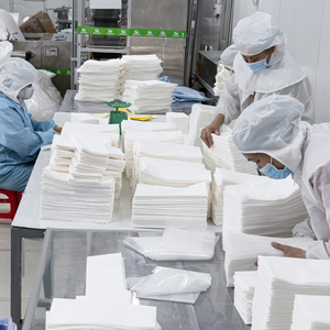 Toallas frías de microfibra ecológicas de alta calidad Rollos de tela no tejida suaves y suaves Transpirable Vietnam Spunlace Technics Cross - Product Image 3