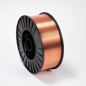 ER80S-Ni1 0.8 1.0 1.2mm kawat las MIG padat CO2 baja karbon ringan 15kg per karton OEM dapat disesuaikan nomor Model ER70S-6 - Product Image 5