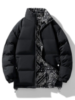 Chaqueta Casual de Invierno para Hombre, Tipo Bomber, con Capucha, Cierre de Cremallera, Manga Larga, Impermeable y Transpirable, Marca OEM
