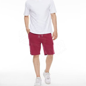 Pantalones Cortos Cargo de Pana para Hombre, Estilo Urbano, 100% Algodón, Multibolsillos, Casuales, Diseño Sólido, Ecológicos, Personalizados OEM - Product Image 2