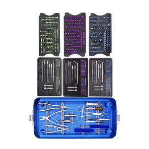 Sistema de Placas de Bloqueo de Fragmentos Micro Mini Manuales de Acero Inoxidable 1.5/2.0/2.4mm, Set de Fijación Modular, Certificado CE/ISO13485 para Trauma - Product Image 2