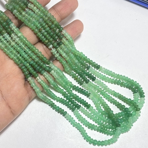 Chrysoprase Natural Gemstone Beads 4.5MM Rondelle Shape Smooth Round Beads for Jewelry Making - Product Image 5