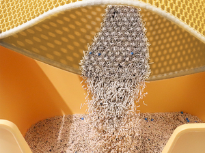 Tapis de récupération de litière pour chats et chiens en silicone double couche, imperméable, antidérapant, pliable, durable et souple - Accessoires de voyage pour voiture - Product Image 3