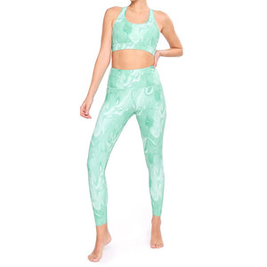 ชุดโยคะสั้นสำหรับผู้หญิงไซส์ XL ผ้าสแปนเด็กซ์ไร้รอยต่อสำหรับตกแต่งแนววินเทจผ้าถักพิมพ์ลายเนื้อแข็ง - Product Image 1