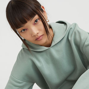 Sudadera con Capucha de Moda para Mujer, Invierno, Precio Razonable, Tejida, Deportiva, Urbana, con Capucha Ligera y Estampado de Letras - Product Image 5