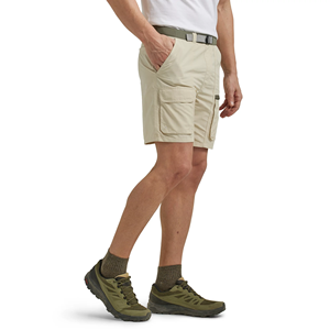 Short cargo hybride d'extérieur pour hommes et grands hommes, short d'entraînement à séchage rapide pour hommes, short de jogging en maille avec poches, entraînement de gymnastique - Product Image 2