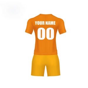 Tenue de football pour hommes, séchage rapide, respirante, 100% polyester, vêtements de sport, couleurs et tailles personnalisables, toutes saisons - Product Image 3