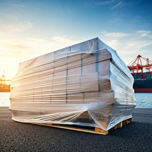 Cubiertas/hojas de palés reciclables transparentes de GRV, bolsas de plástico para uso industrial y de exhibición, almacenamiento y protección eficientes - Product Image 5