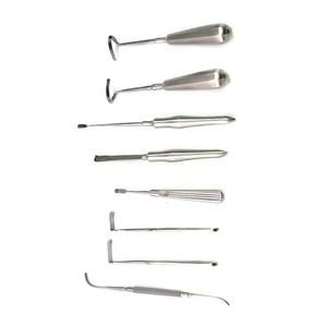 Ensemble d'instruments chirurgicaux de cartilage de nervure de 8 instruments chirurgicaux de rhinoplastie de pièces par Zuol - Product Image 4