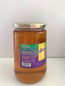 Seel From Anatolia Liquid Acacia Honey 850 Gr <b>Glass</b> Jar Filtered %100 Pure Natural Premium Grade ISO Certified Light <b>Amber</b> - Product Image 2