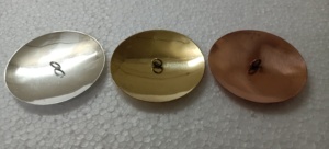 Conchos de latón muy atractivos hechos a medida en tamaño 3 pulgadas disponibles en colores bronce, cobre - Product Image 4