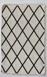 Alfombra Kilim Reversible moderna para interiores, nueva colección, alfombrilla lavable de espuma de algodón, patrón abstracto antideslizante para uso doméstico para niños - Product Image 3