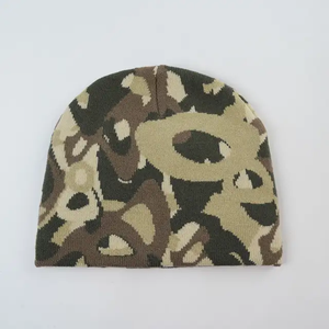 OEM ODM Unisexe Crâne d'Hiver Imprimé Bonnets Tricotés Logo Imprimé Confortable Respirant Nouvelle Arrivée Prix de Gros - Product Image 1