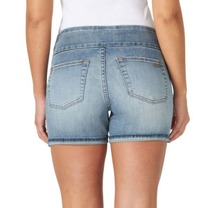 Pantalones cortos Vaqueros de mujer de alta calidad superventas, ropa informal hecha a medida, característica transpirable para adultos - Product Image 5