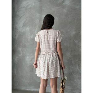 Vestidos Casuales con Cuello de Bicicleta Topshow Stone, Producto al por Mayor - Product Image 1