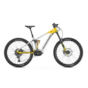 MMONDRAKER - Level RR 29 Bike Silver Yellow (e-MTB Super Enduro | 2022) Mountain