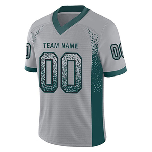 Camisetas de Fútbol Americano Personalizadas al por Mayor, Calidad Premium, 100% Poliéster, Servicio OEM, Protección UV, Transpirables, Estampadas, Gran Venta - Product Image 1
