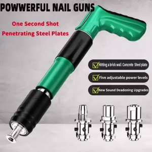 Mini Pistola de Clavos Multifunción, 5 Velocidades Ajustables, Operación Manual para Decoración de Madera, Incluye Material Metálico para Bricolaje - Product Image 4