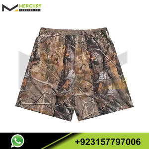 Fitness Floral Mesh Shorts Votre propre logo imprimé Shorts confort, ceinture élastique Hommes Sublimation Mesh Shorts - Product Image 3