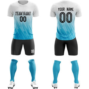 Maillot de football rétro personnalisé uniforme chemise et short personnalisés avec numéro de nom pour hommes femmes jeunes Service OEM disponible - Product Image 3