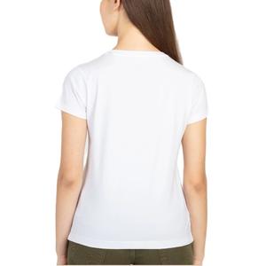 Camiseta de Mujer, Corte Regular, Spandex/Algodón, Estampada, Tallas Grandes, Estilo Casual de Verano, Manga Corta, Bordado, Secado Rápido, Compresión - Product Image 2