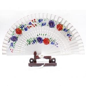 Venta caliente Festival español Mujeres ventilador de mano de madera para decoración de boda cumpleaños Regalos Para el hogar - Product Image 5