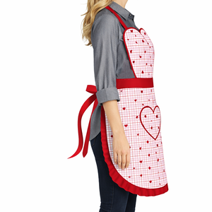 High Quality Cotton <b>Apron</b> Kitchen <b>Cooking</b> Chef Kitchen <b>Cooking</b> 100% Cotton Printed <b>Apron</b> with Custom Logo - Product Image 2