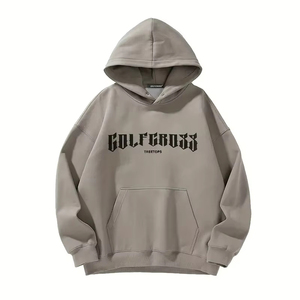 Sudadera con capucha de algodón 100% ligero de calidad superior para hombre Nuevo estilo Patrón sólido Conceptos básicos de invierno - Product Image 1