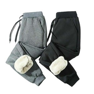 Pantalones de chándal holgados de peso pesado para hombre 2025, pantalones de chándal de gran tamaño para correr, pantalones holgados para correr, pantalones informales de lana para hombre - Product Image 2
