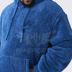 Ensemble de survêtements deux pièces pour hommes de grande taille en polaire Sherpa personnalisée pour l'hiver - Product Image 3