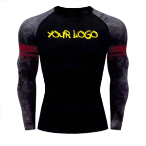 Maillots de protection personnalisés par sublimation, vente en gros, pas cher, haute qualité, pour BJJ et MMA, maillots de protection Jiu Jitsu - Product Image 2
