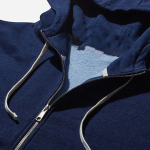 Premium <b>Wool</b>/Nylon Zipper-up Hoodie Regular Fit Unlined Soft Fleece Lining Customizable Colors for TWILL SPORTS Streetwear - Product Image 4