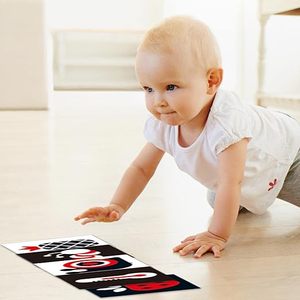 Cartes Flash Bébé Haute Contraste Fabriquées en Usine pour la Croissance Visuelle du Nouveau-né, Apprentissage Montessori, Édition Imprimée Durable – Vente en Gros - Product Image 2