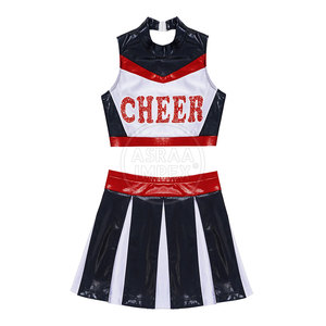 Vente directe d'usine Uniforme de pom-pom girl sans manches Nouveau style de vêtements de sport Uniforme de pom-pom girl - Product Image 3