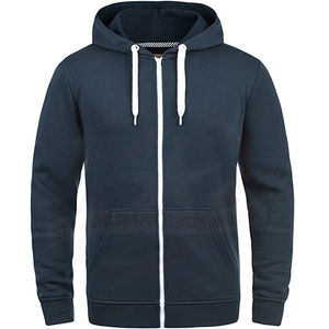Nouveau élégant en gros hommes fermeture éclair sweats à capuche pour hommes taille confortable Streetwear sweats à capuche et personnalisation - Product Image 3