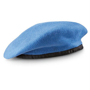 Ceremonial <b>Beret</b> Newest Custom Ceremonial <b>Beret</b> French Ceremonial Design <b>Beret</b> Cap for Men - Product Image 6