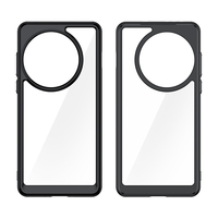Nouvelle coque de téléphone en TPU souple transparente avec boutons électro-plaqués en acrylique coloré pour OnePlus 13 12 11 Nord 4