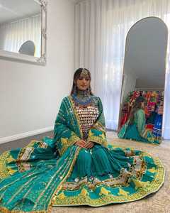 Vestidos Banjara afganos tradicionales de talla grande para mujer de la mejor calidad en MOQ bajo, lo mejor para eventos, ropa musulmana - Product Image 4