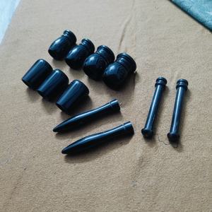 Brocha de afeitar de cuerno hecha a mano auténtica, diseño clásico, agarre duradero y ergonómico para una cómoda rutina de afeitado en húmedo - Product Image 3