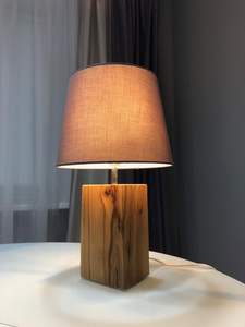 Support de lampe en bois artisanal |   Finition lisse et polie |   Fournisseur d'usine - Product Image 2