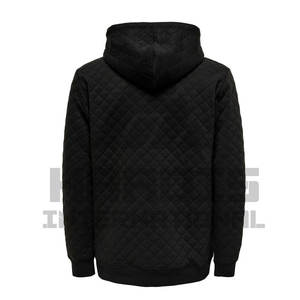 Wholesale Men Clothing Hoodies Best Quality OEM Casual Hoodies Winter Wear <b>Quilted</b> <b>Hoodie</b> in Custom Size - Product Image 2