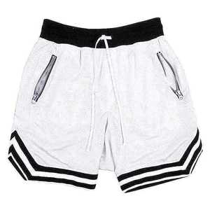 Shorts décontractés pour hommes en coton 100% - Nouveauté été - Shorts de haute qualité - Shorts de course pour hommes avec poches latérales et fermeture éclair - Product Image 3