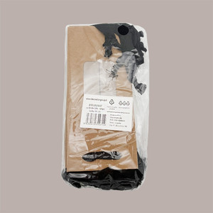 Natural Kraft Paper Shopper <b>Bag</b> for Jars with Window Classic Style 8+8x18 cm 20 Piece Set for Food and <b>Craft</b> Use - Product Image 4