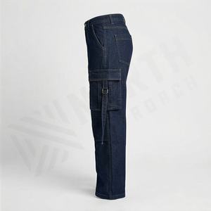 Pantalones Cargo Premium para Mujer, Pantalones Funcionales de Moda, Diseño Cómodo, Estilo Personalizado, Color Personalizado, Parte Inferior de Algodón Transpirable - Product Image 3