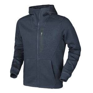 Sweats à capuche pour hommes Veste légère en éponge française avec poches Full Zip Long Sleeve Cotton Sweatshirt Sports Hooded - Product Image 1