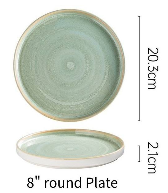 8" round Plate