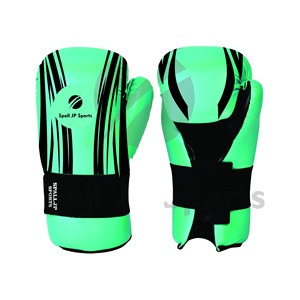 Gants de boxe unisexes de haute qualité, ultra-légers, semi-contact, en cuir véritable, personnalisés pour les arts martiaux, pour adultes, meilleurs gants de karaté - Product Image 1