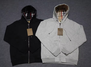 Sudadera con Capucha de Primera Calidad, Estilo Vintage, Forrada, Informal, de Algodón y Elastano, con Bordado, para Invierno 2025 - Product Image 4